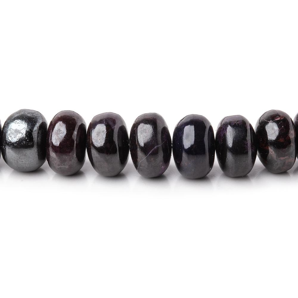 5-9mm Sugilite Plain Rondelle Beads 18 inch 103 pieces AA - Beadsofcambay.com