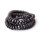 5-9mm Sugilite Plain Rondelle Beads 18 inch 103 pieces AA - Beadsofcambay.com