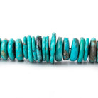 5.5-12.5mm Sleeping Beauty Turquoise Faceted Heshi Beads 16 inch 187 pieces AA - Beadsofcambay.com