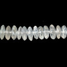 5.5-6.5mm Ceylon Moonstone German Faceted Rondelle Beads 13 inch 130 pieces - Beadsofcambay.com