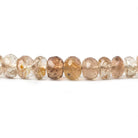 5.5-6mm Multicolor Topaz Faceted Rondelle Beads 16 inch 102 pieces - Beadsofcambay.com