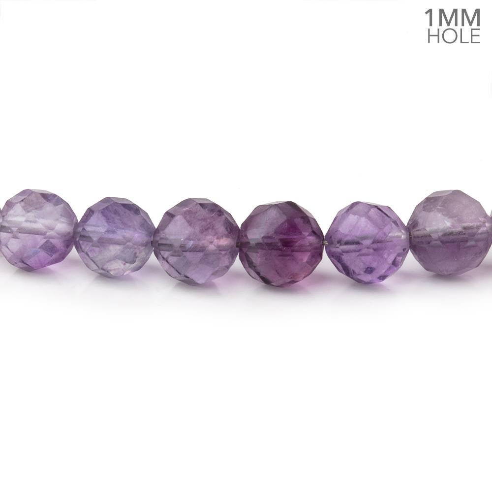5.5mm Fluorite Faceted Round Beads 16 inch 75 pieces 1mm hole - Beadsofcambay.com