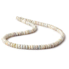 5.5mm Mystic Sapphire faceted rondelle beads 14 inch 105 pieces - Beadsofcambay.com