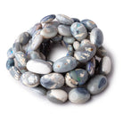 5.5x5-20x14mm Australian Opal Plain Nugget Beads 16 inch 35 pieces - Beadsofcambay.com