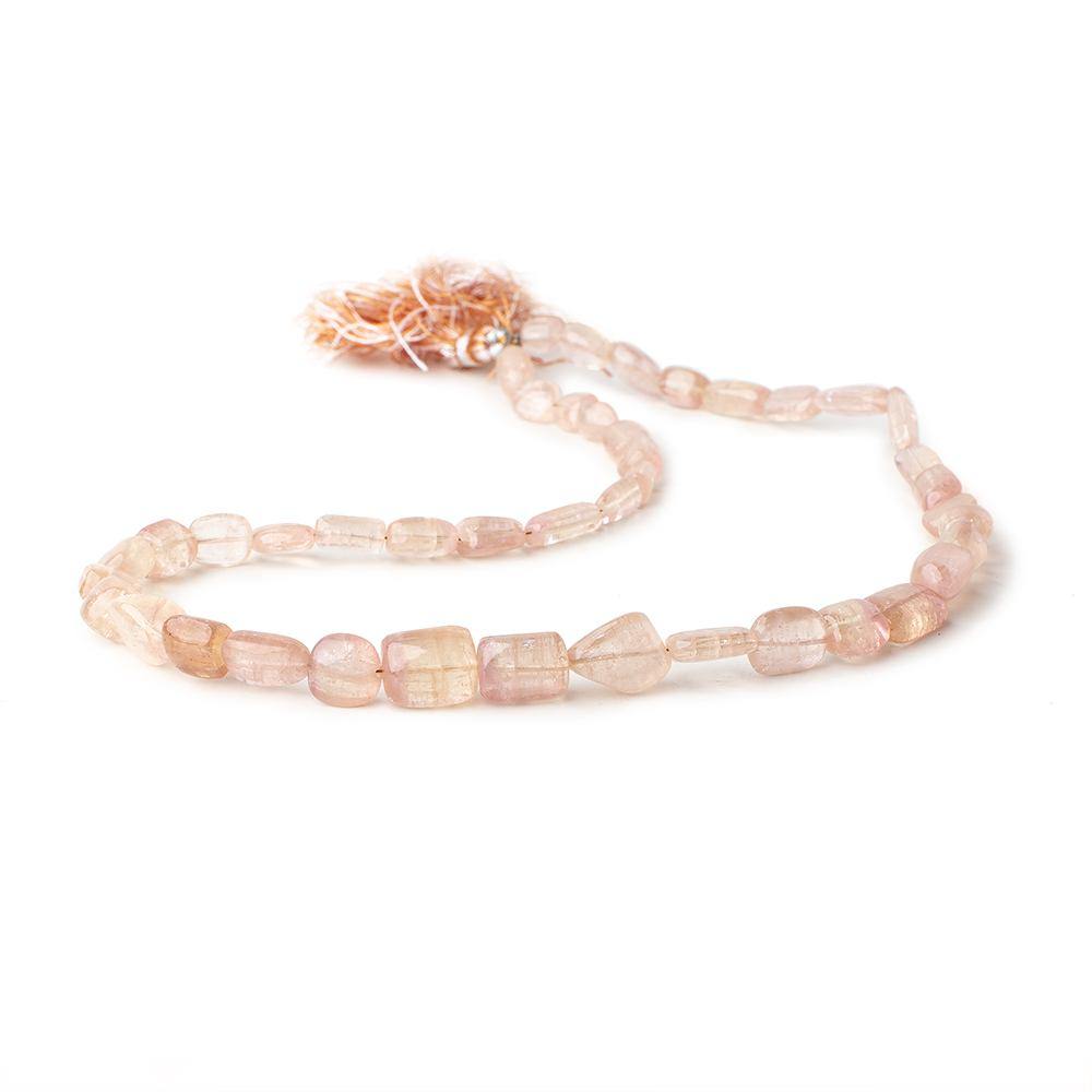 5.5x5.5-11x8mm Congo Tourmaline Plain Nugget Beads 15 inch 42 pieces - Beadsofcambay.com