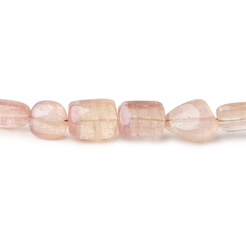 5.5x5.5-11x8mm Congo Tourmaline Plain Nugget Beads 15 inch 42 pieces - Beadsofcambay.com
