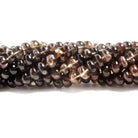 5mm Multi Color Cat's Eye Scapolite plain rondelle 18 inch 129 beads - Beadsofcambay.com