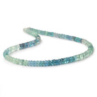 5mm Shaded Fluorite Faceted Rondelle Beads 13 inch 126 pieces - Beadsofcambay.com
