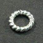 5mm Sterling Silver Twisted Jumpring 25 pcs per bag - Beadsofcambay.com