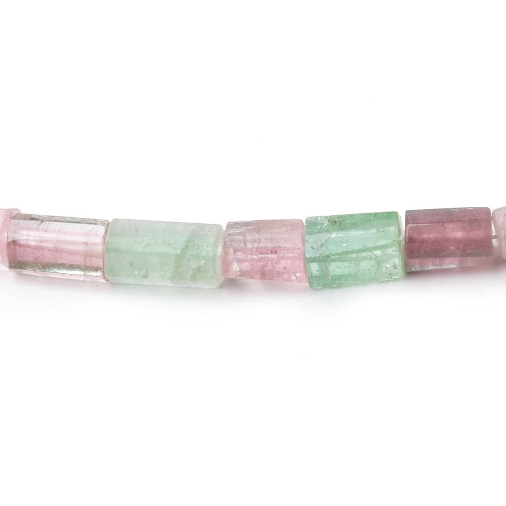 5x3-10x5mm Afghani Tourmaline Natural Tube Beads 17 inch 51 pieces AAA - Beadsofcambay.com