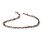 5x3-6x4mm Smoky Quartz Straight Drilled Faceted Tear Drops 14.5 inch 60 Beads - Beadsofcambay.com