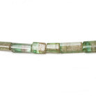 5x4-12x6mm Watermelon Tourmaline plain tube beads 16 inch 49 pieces A Grade - Beadsofcambay.com