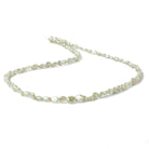 5x4-6x5mm Mystic Green Kyanite plain oval beads 16 inch 67 pcs - Beadsofcambay.com