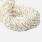 5x4-7x4mm Off White Baroque Freshwater Pearl 14 inch 80 pcs - Beadsofcambay.com