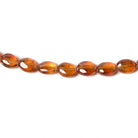 5x4-7x5mm Mandarin Garnet Straight Drill Oval 15 inch 70 pieces - Beadsofcambay.com