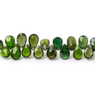5x4-8x4mm Chrome Diopside faceted pear Beads 7 inch 64 pieces - Beadsofcambay.com