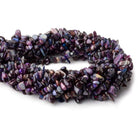5x4-9x5mm Sugilite plain chip beads 16 inch 170 pieces - Beadsofcambay.com