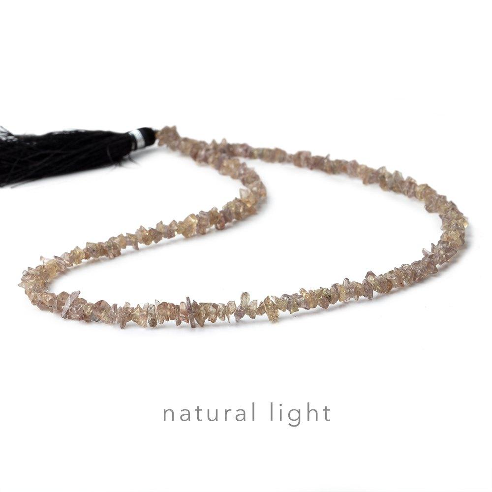 5x4mm Color Change Garnet Plain Chip Beads 16 inch 298 pieces - Beadsofcambay.com