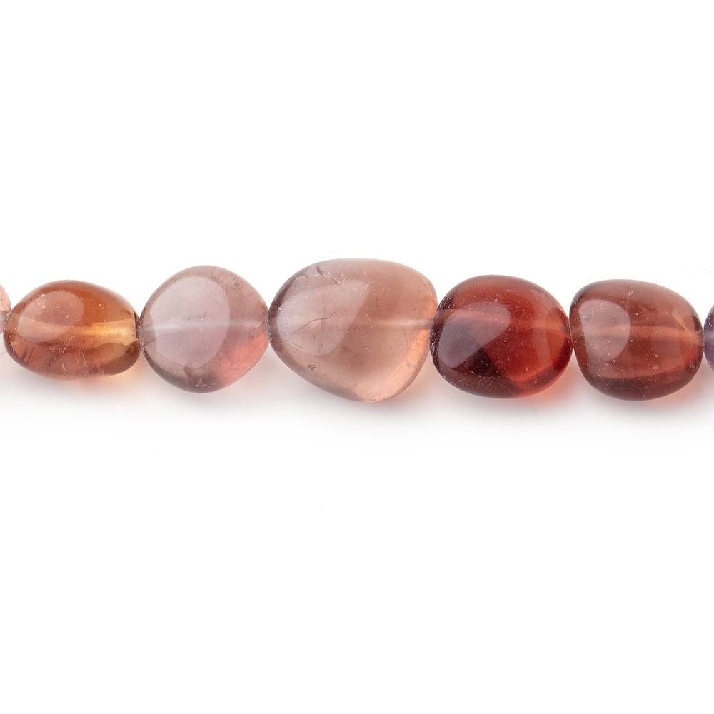 5x5-11x10mm Color Change Fluorite Plain Nugget Beads 18 inch 67 pieces - Beadsofcambay.com