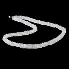 5x5-6x6mm Rainbow Moonstone Plain Square Heshi Beads 16 inch 278 pcs - Beadsofcambay.com