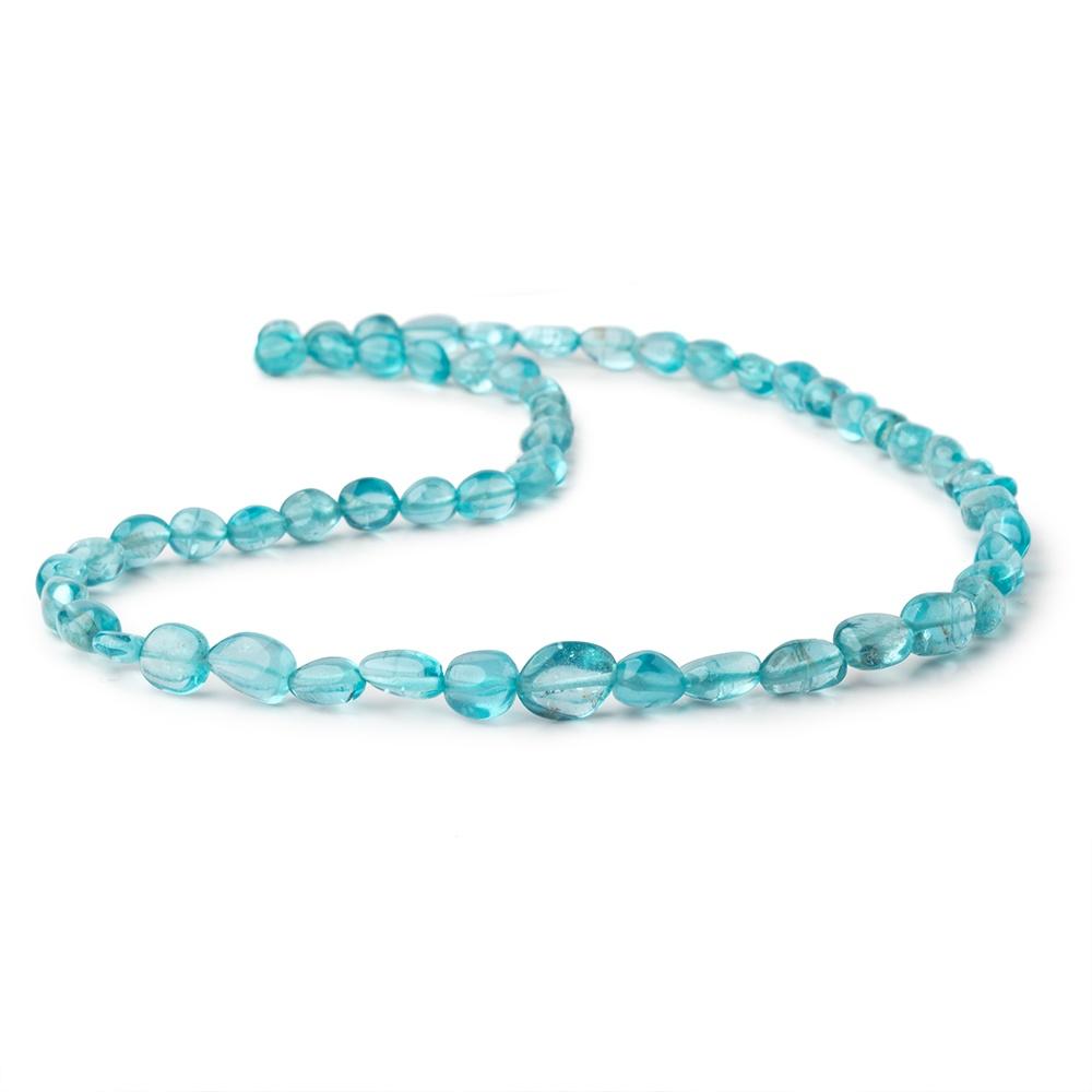 5x5-9x7mm Apatite Plain Nugget Beads 16 inch 52 pieces AA - Beadsofcambay.com