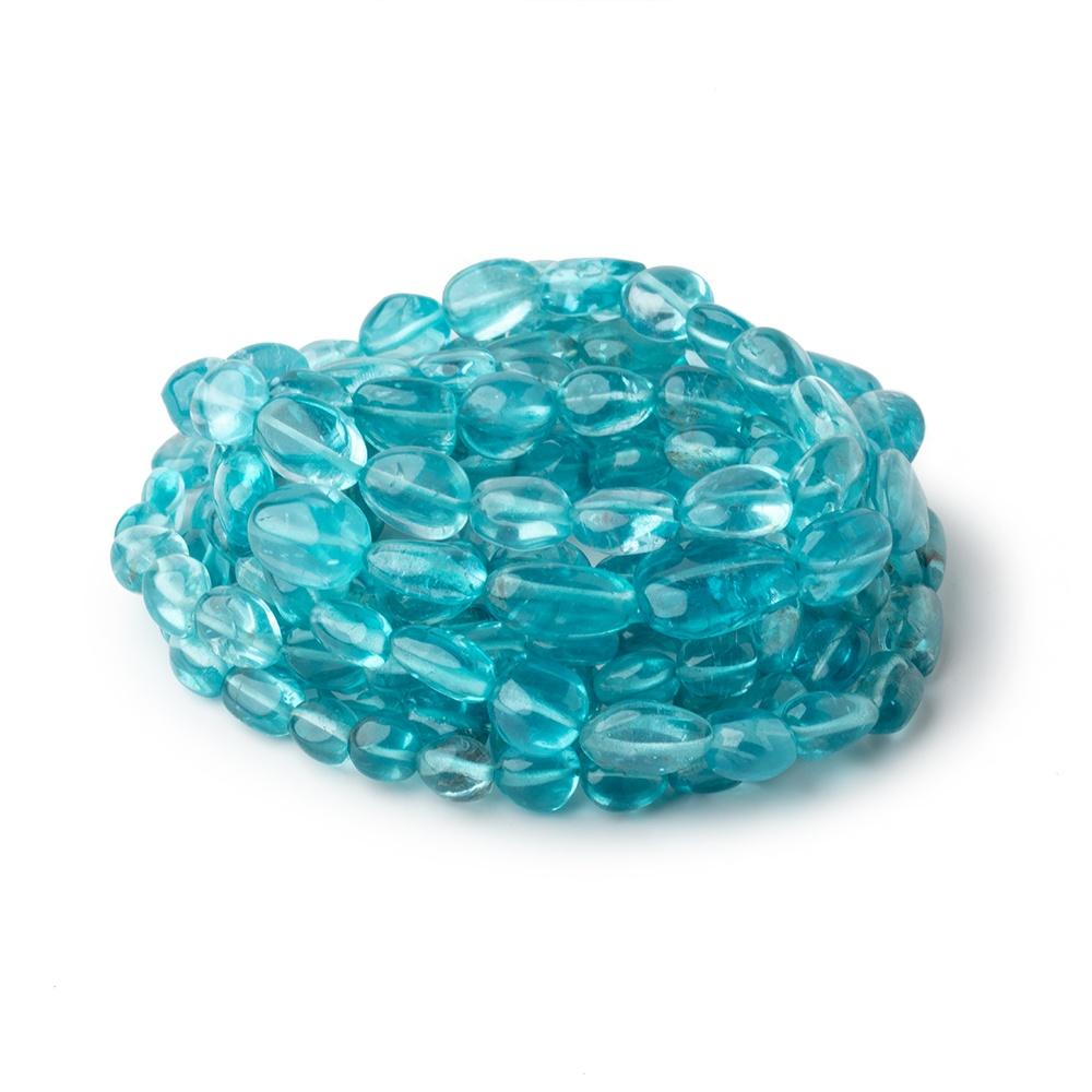 5x5-9x7mm Apatite Plain Nugget Beads 16 inch 52 pieces AA - Beadsofcambay.com