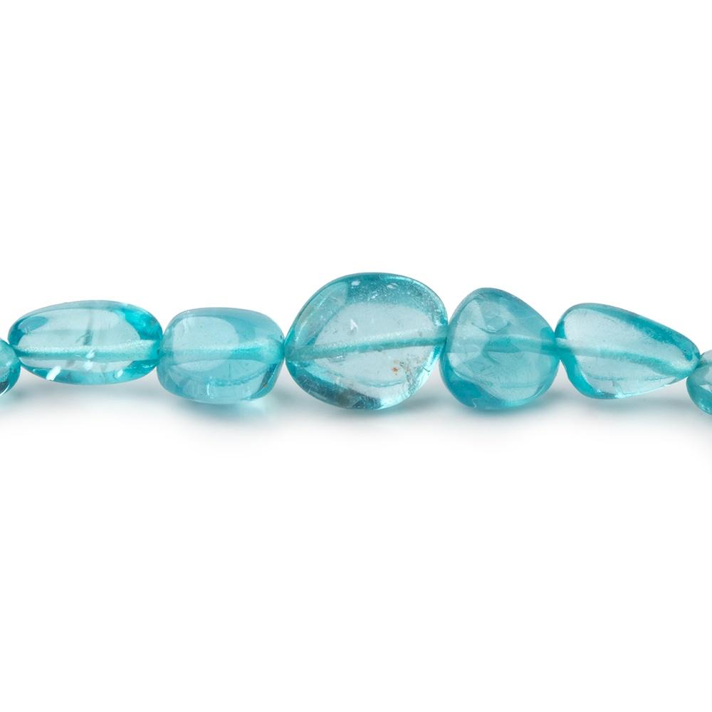 5x5-9x7mm Apatite Plain Nugget Beads 16 inch 52 pieces AA - Beadsofcambay.com