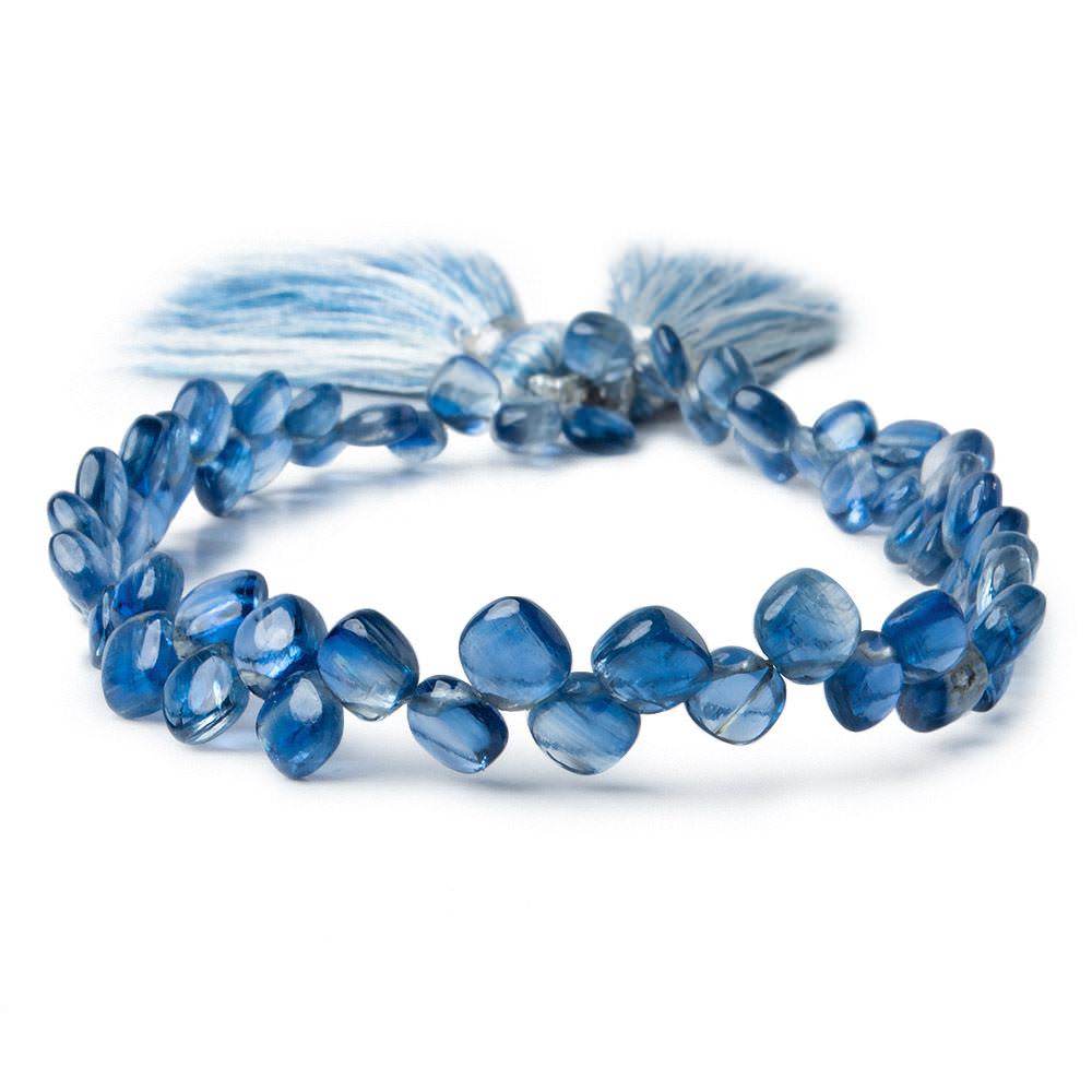 5x5mm Kyanite Plain Pillow 8 inch 64 pieces A grade - Beadsofcambay.com