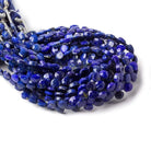 5x5mm Lapis Lazuli Heart Micro-Briolette Beads 6 inch 54 pieces - Beadsofcambay.com