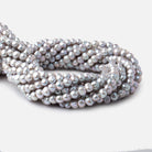 5x6-5x7mm Rosé Silver Baroque 2.5mm Large Hole Pearls 15 inch 66 pieces - Beadsofcambay.com