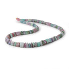 5x6-8x7mm Paraiba Tourmaline Plain Trillion Beads 16.5 inch 72 pieces - Beadsofcambay.com