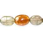 6-12mm Polychromatic Tourmaline Straight Drill Plain Nugget - Beadsofcambay.com