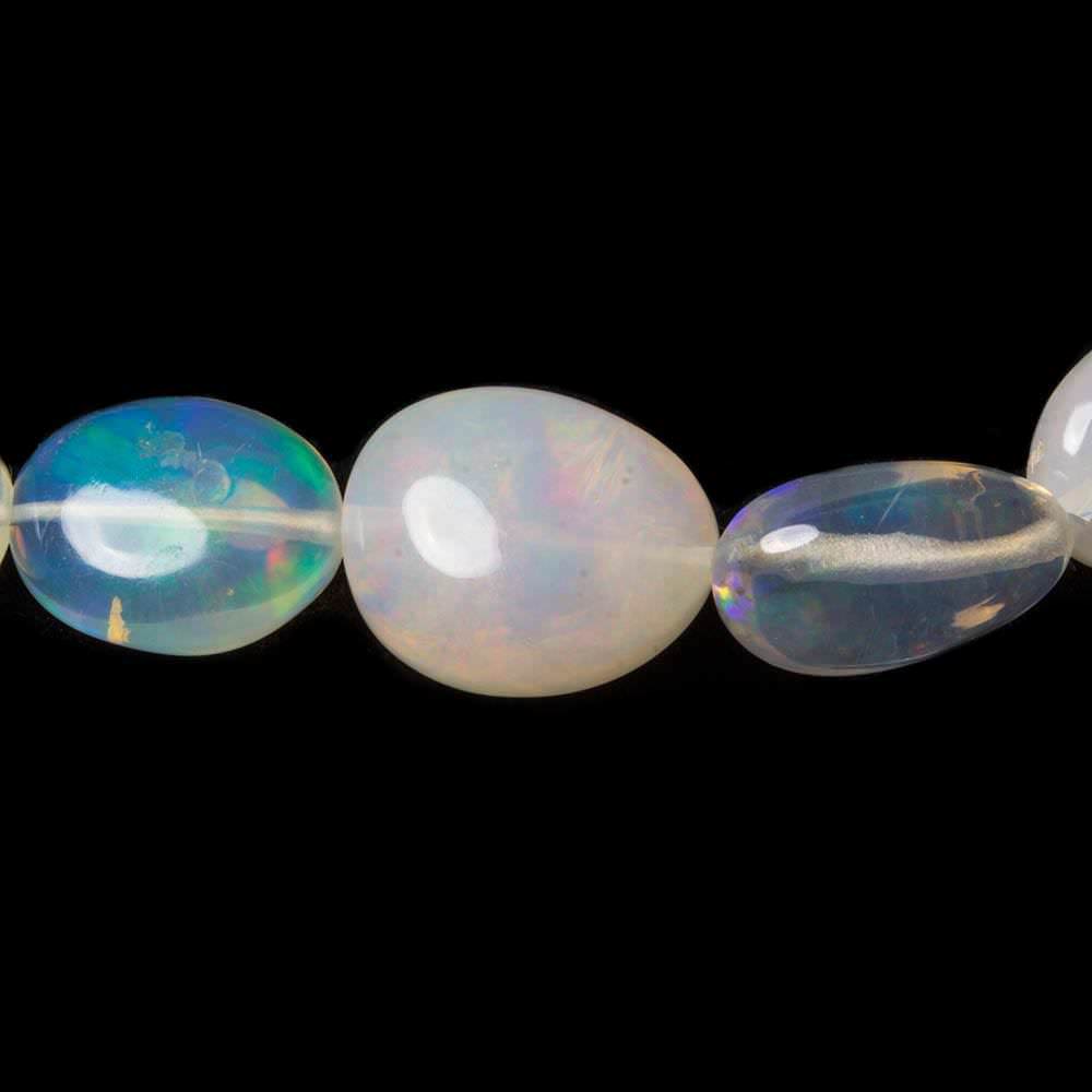 6 - 14mm Ethiopian Opal Plain Nugget Beads 18 inch 49 pieces AAA Grade - Beadsofcambay.com