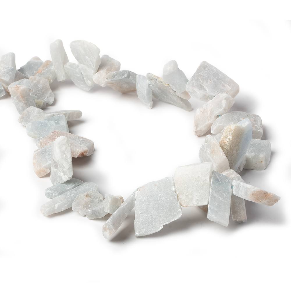 6-27mm Calcite Nugget 15.75 inch 46 pieces - Beadsofcambay.com