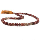 6-6.5mm Andesine Faceted Rondelle Beads 18 inch 118 pieces - Beadsofcambay.com