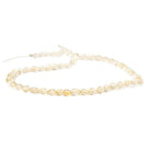 6-7mm Multi Gem Straight Drilled Faceted Tear Drop Beads 16 inch 59 pcs - Beadsofcambay.com