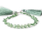 6-7mm Serpentine Straight Drilled Faceted Hearts 8 inch 26 Beads - Beadsofcambay.com