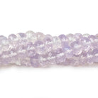6-7mm Violet Scapolite shaded faceted rondelle beads 13 inch 82 pieces AAA - Beadsofcambay.com