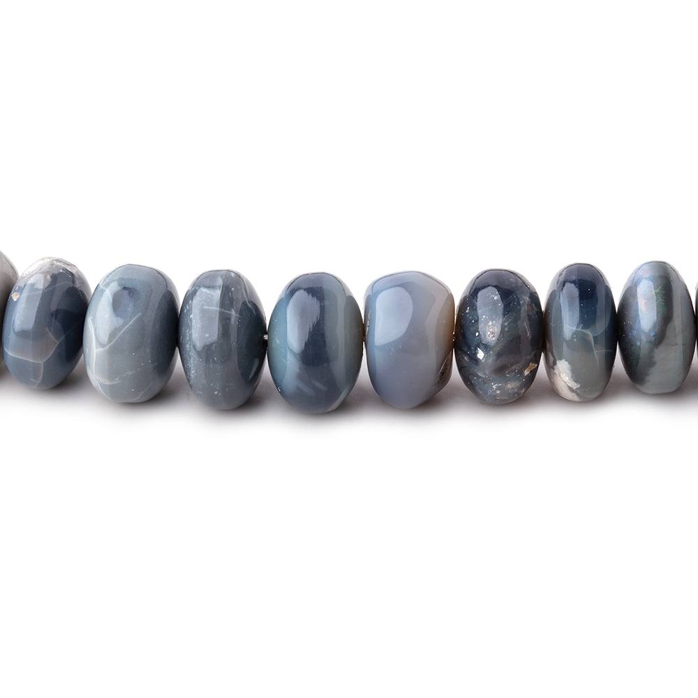 6-8mm Australian Opal Plain Rondelle Beads 16 inch 108 pieces - Beadsofcambay.com