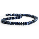 6-8mm Sodalite Plain Rondelle 16 inch 80 beads - Beadsofcambay.com