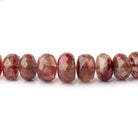 6.5-10mm Andesine Faceted Rondelle Beads 18 inch 97 pieces - Beadsofcambay.com