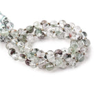 6.5-7.5mm Moss Quartz Faceted Round Beads 8 inch 22 pieces - Beadsofcambay.com