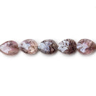 6.5-8mm Mystic Moss Amethyst Faceted Pear Beads 8 inch 23 pieces - Beadsofcambay.com