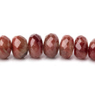 6.5-9mm Andesine Faceted Rondelle Beads 18 inch 96 pieces - Beadsofcambay.com