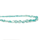6.5x5-8x5mm Apatite Barrel faceted oval beads 9 inch 33 pieces - Beadsofcambay.com