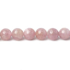 6mm Kunzite Plain Rounds 16 inch 66 beads AA - Beadsofcambay.com