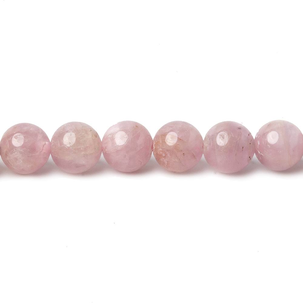 6mm Kunzite Plain Rounds 16 inch 66 beads AA - Beadsofcambay.com
