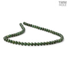 6mm Nephrite Jade Plain Round Beads 15 inch 68 pieces 1mm Hole - Beadsofcambay.com