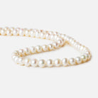 6mm Off White Off Round Freshwater Pearls 16 inch 72 pieces - Beadsofcambay.com