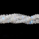 6mm Rainbow Moonstone Faceted Rondelle Beads 8 inch 57 pieces A - Beadsofcambay.com